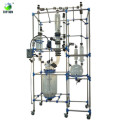 Three Layers 20L Glass Reactor machine TOPTION Brand